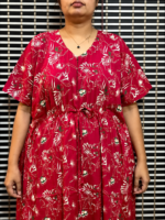 Rose color Kaftan - Image 2