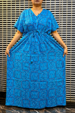 Blue patch work Kaftan 💙