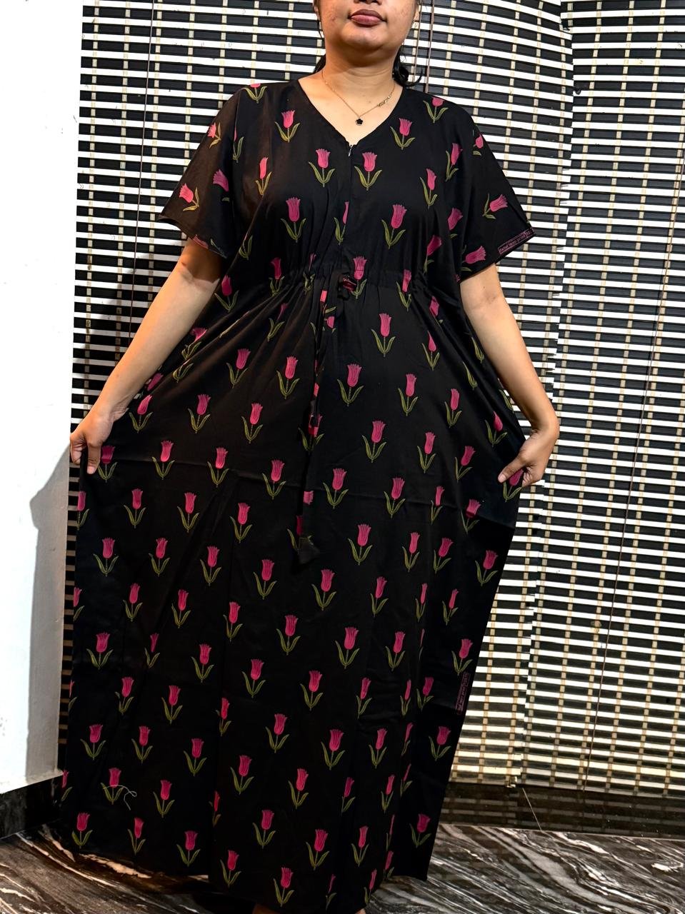 WhatsApp Image 2026-08-29 at 5.39.24 PM Black Tulip Kaftan - Image 1
