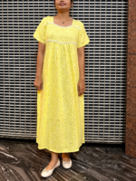Lines with 💛 yellow frock - Image 2