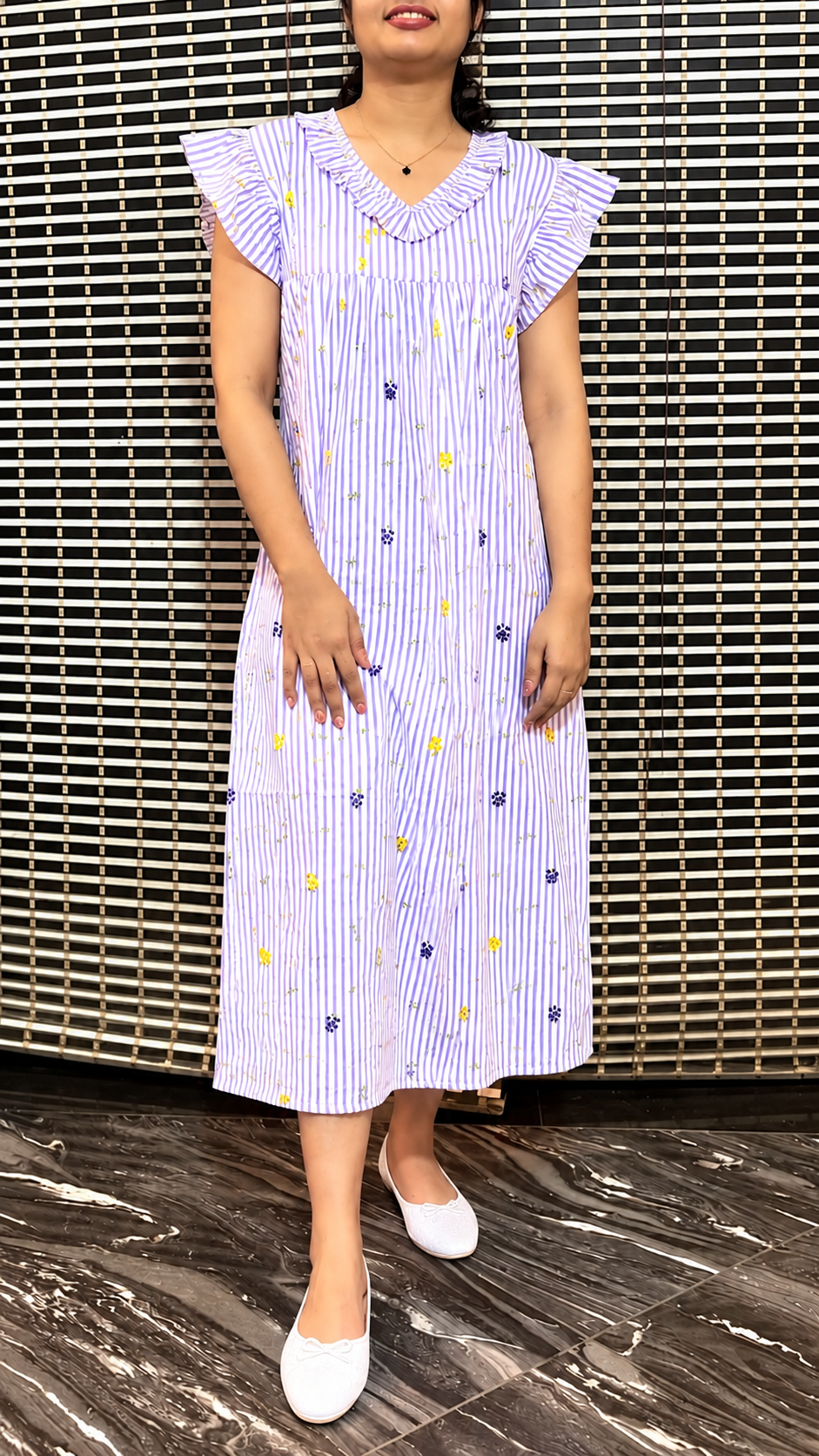 2026/09/120365.png Stripes frock - Image 1